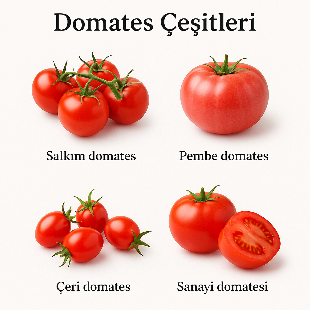 Domatesin Renklerine, Kokularına ve Çeşitlerine Yolculuk