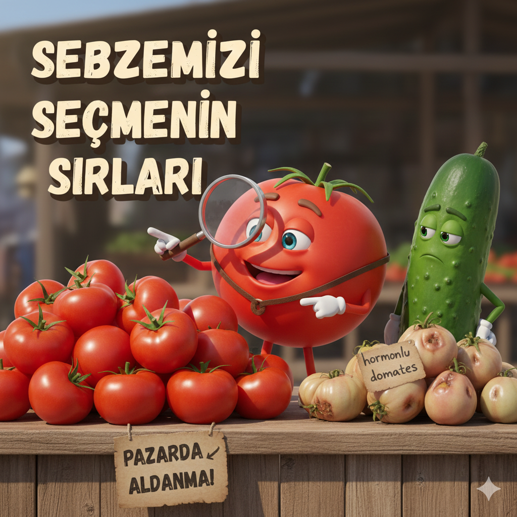 Pazarda Aldanmayın: Taze Domates Nasıl Anlaşılır? Domi'den Altın İpuçları!