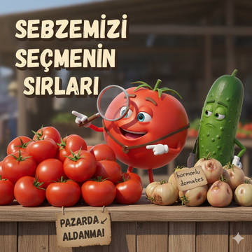 Pazarda Aldanmayın: Taze Domates Nasıl Anlaşılır? Domi'den Altın İpuçları!