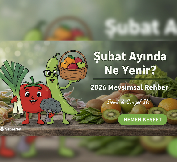 Şubat Ayında Ne Yenir? | 2026 Mevsimsel Rehber